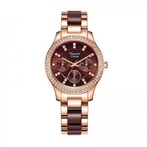 Alexandre Christie AC 2A32 Rosegold Brown BFBRGBO